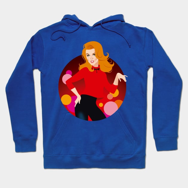 Ann-Margret Hoodie by AlejandroMogolloArt